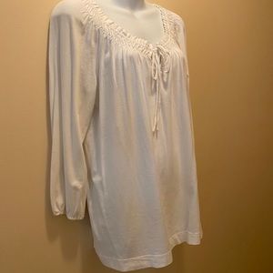 Theory Tie-neck Poet Top size s/p